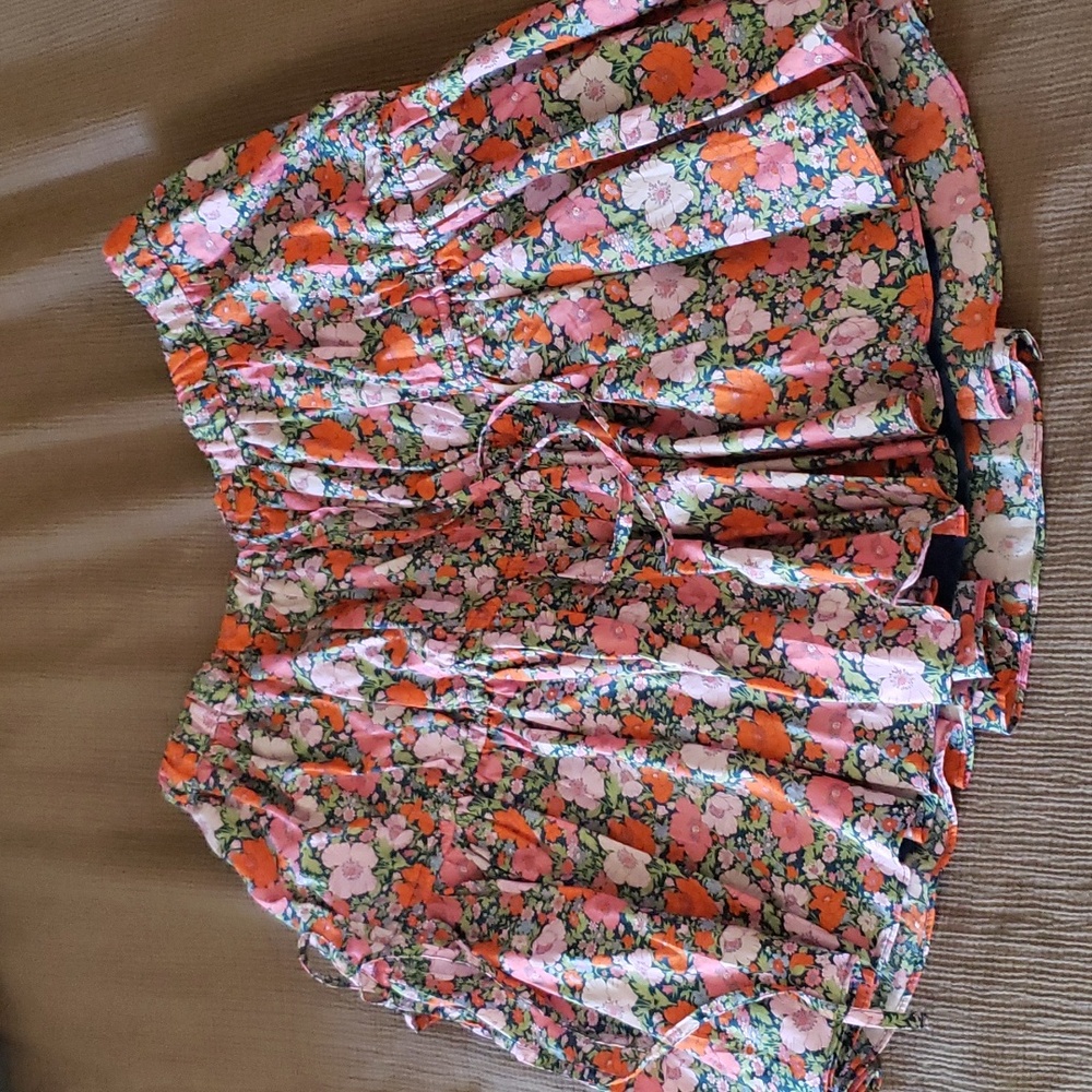 NWT JCrew Liberty tiered mini skirt